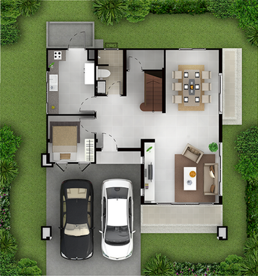 Atoll Java Bay : เอโทล จาวา เบย์ - Floor Plan