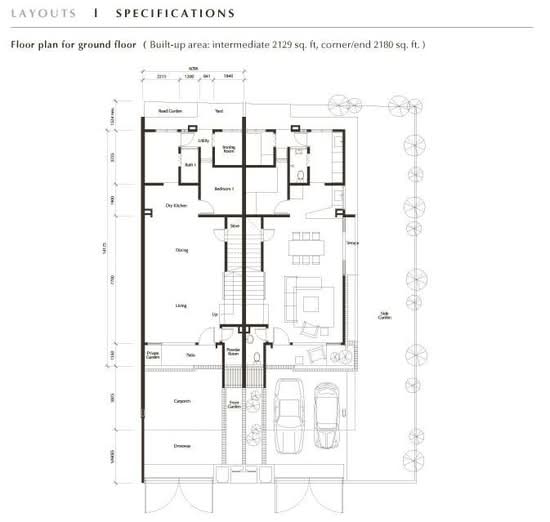 Aman Sara 3 Giardino Terrace - Floor Plan - iProperty.com.my
