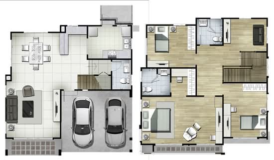 The Plant Estique Pattanakarn 38 - Floor Plan