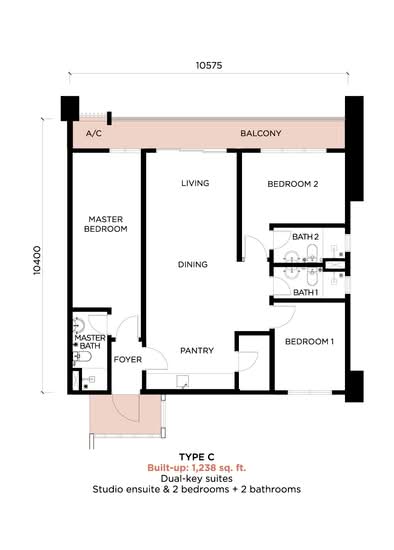 8th & Stellar - Floor Plan - iProperty.com.my