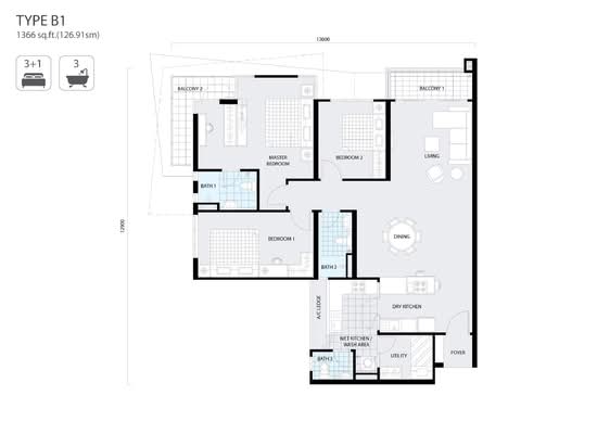 The Address - Floor Plan - iProperty.com.my