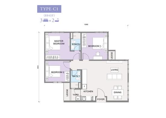 Seiring Residensi - Floor Plan - iProperty.com.my