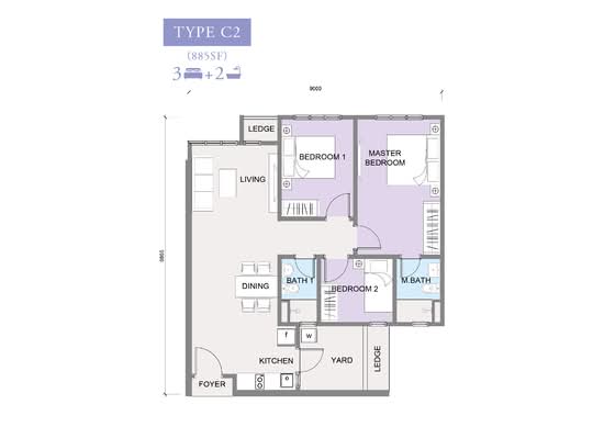 Seiring Residensi - Floor Plan - iProperty.com.my