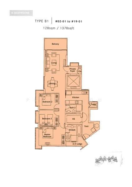 The Belvedere, 51 Meyer Road, East Coast / Marine Parade, 3 Bedrooms, 1,378 sqft, Condominium For Rent, by Evone Yap, 17887732 - 2D - PropertyGuru.com.sg