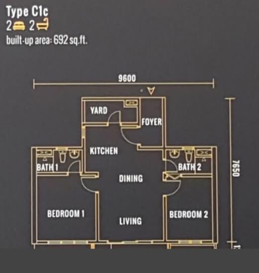 Pinnacle Sri Petaling - Floor Plan - iProperty.com.my