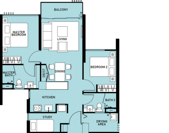 Antara Residence - Floor Plan - iProperty.com.my