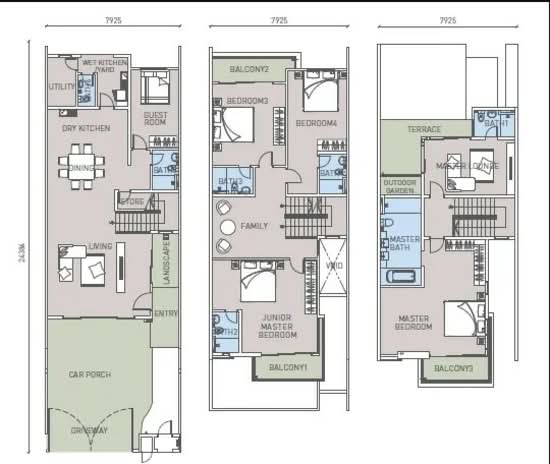 Emerald Gardens - Floor Plan - iProperty.com.my