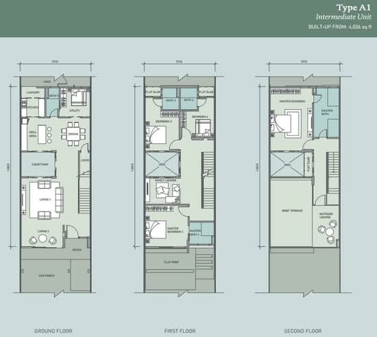 Aster Grove 2 - Floor Plan - iProperty.com.my