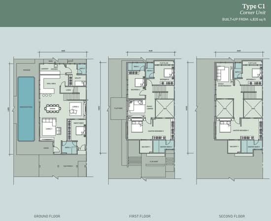 Aster Grove 2 - Floor Plan - iProperty.com.my