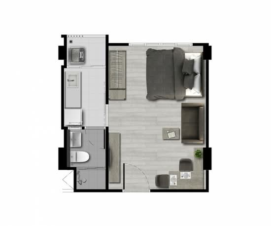 Dcondo Campus Kamphaeng Sean - Floor Plan