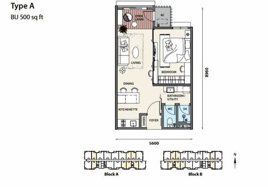 Sensasi @ Utropolis - Floor Plan - iProperty.com.my