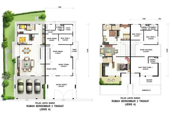 Taman Residensi Impian - Floor Plan - iProperty.com.my