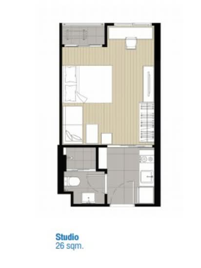 IDEO Charan 70-Riverview : ไอดีโอ จรัญฯ 70-ริเวอร์วิว - Floor Plan