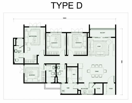 Berkeley Uptown - Floor Plan - iProperty.com.my