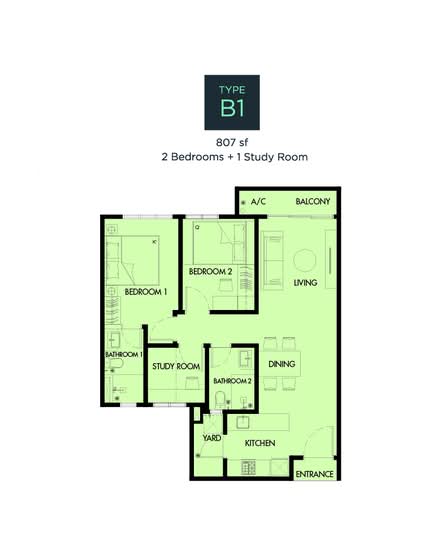 Aster Green - Floor Plan - iProperty.com.my