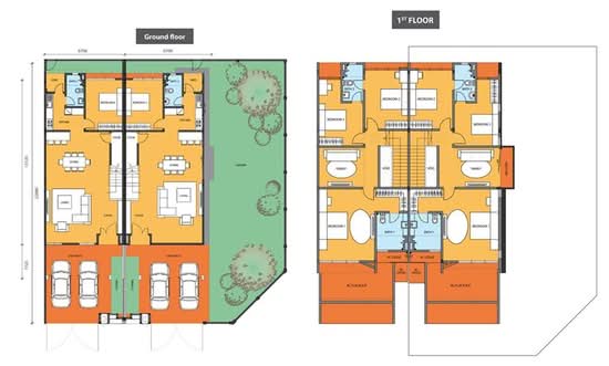 Dahlia, Encorp Cahaya Alam - Floor Plan - iProperty.com.my