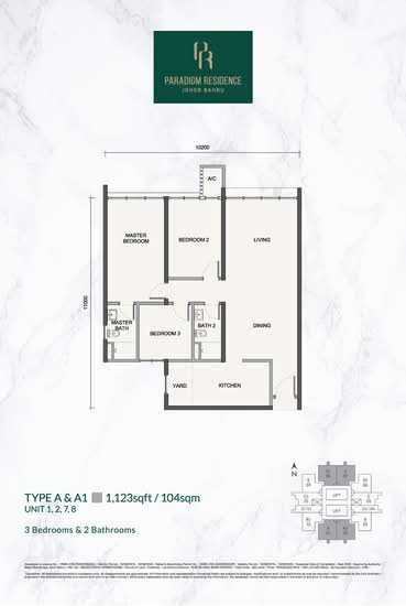 Paradigm Residence - Floor Plan - iProperty.com.my