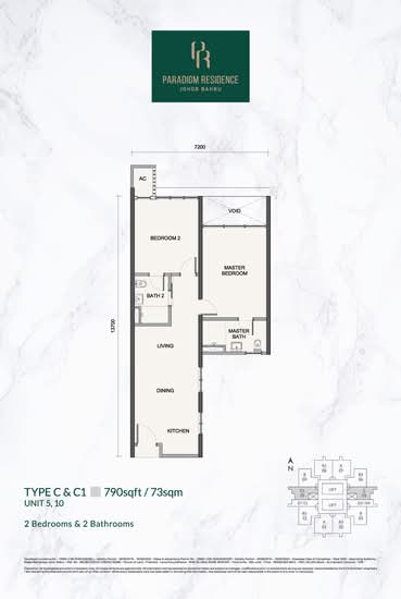 Paradigm Residence - Floor Plan - iProperty.com.my