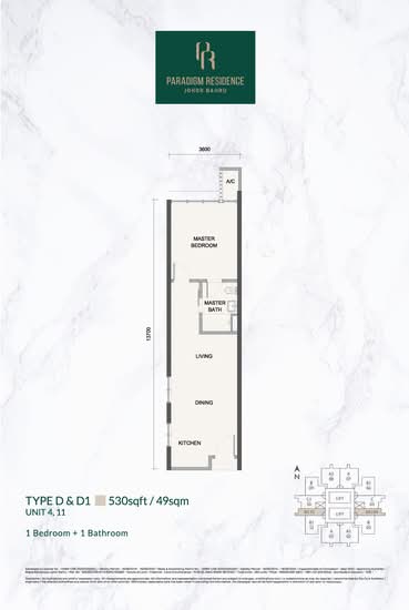 Paradigm Residence - Floor Plan - iProperty.com.my