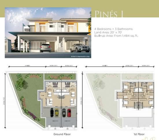 Hillpark @ Shah Alam - Floor Plan - iProperty.com.my