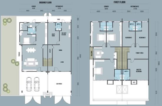 Adira Terraces 2 - Floor Plan - iProperty.com.my