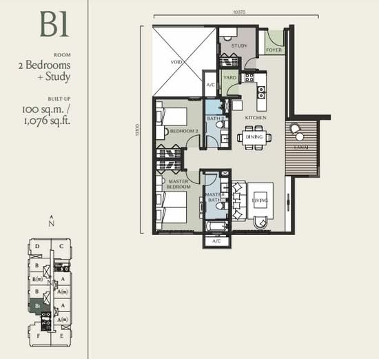 Kami - Floor Plan - iProperty.com.my