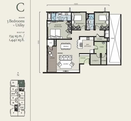 Kami - Floor Plan - iProperty.com.my