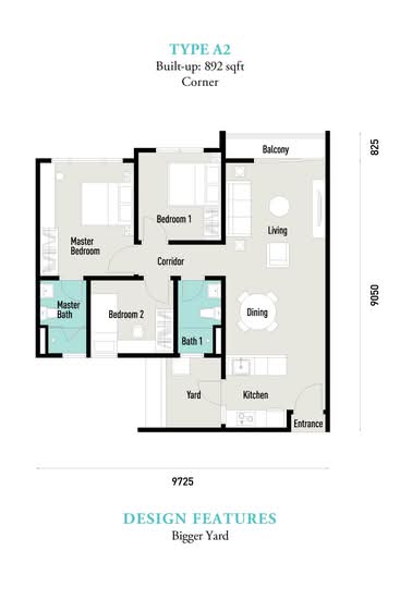 E'Island Lake Haven @ Puchong - Floor Plan