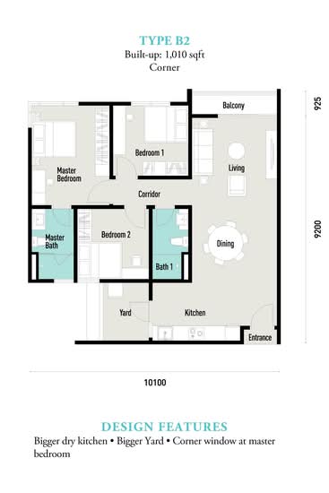 E'Island Lake Haven @ Puchong - Floor Plan