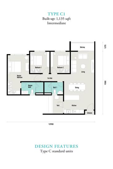 E'Island Lake Haven @ Puchong - Floor Plan