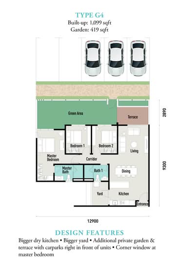 E'Island Lake Haven @ Puchong - Floor Plan