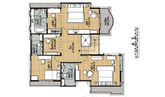 Supalai Suanluang : ศุภาลัย สวนหลวง - Floor Plan