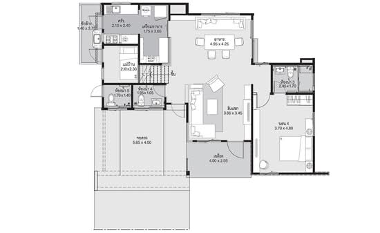 Mantana Lake Watcharapol - Floor Plan