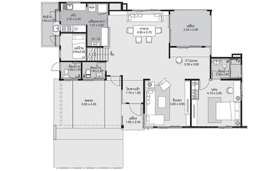Mantana Lake Watcharapol - Floor Plan