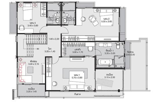 Mantana Lake Watcharapol - Floor Plan