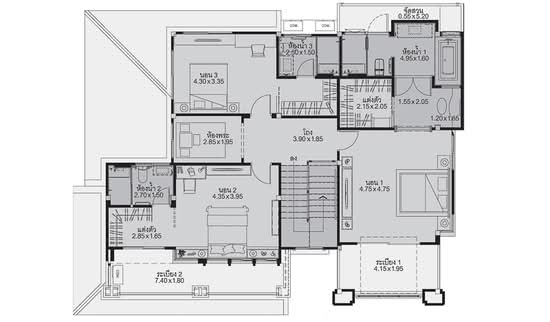 Mantana Lake Watcharapol - Floor Plan