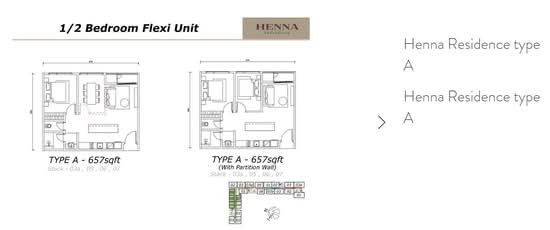 Henna Residence @ The Quartz WM - Floor Plan - iProperty.com.my
