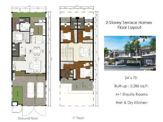 Kasia Green - Floor Plan - iProperty.com.my