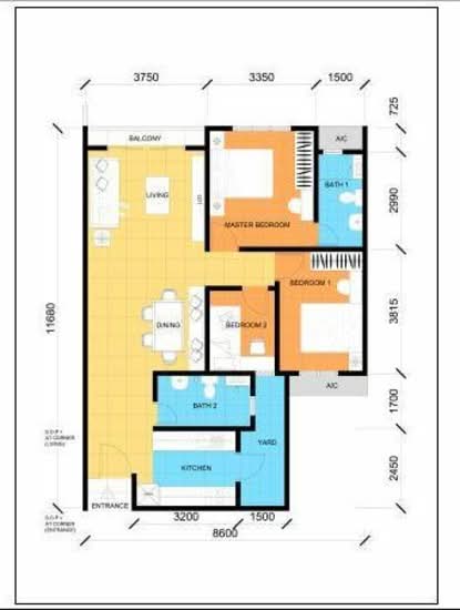 Residensi KLIA - Floor Plan - iProperty.com.my