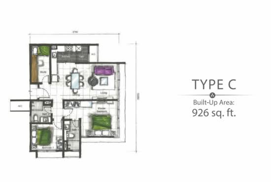 Eco Nest - Floor Plan - iProperty.com.my