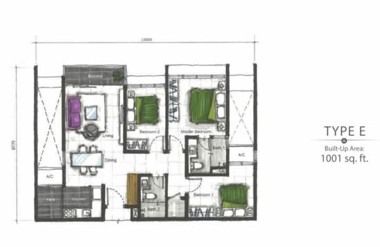 Eco Nest - Floor Plan - iProperty.com.my
