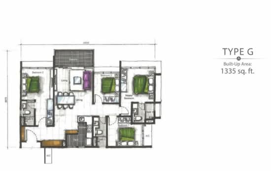 Eco Nest - Floor Plan - iProperty.com.my