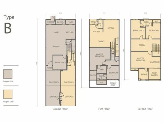 Ayden Townhouse Warisan Puteri - Floor Plan - iProperty.com.my