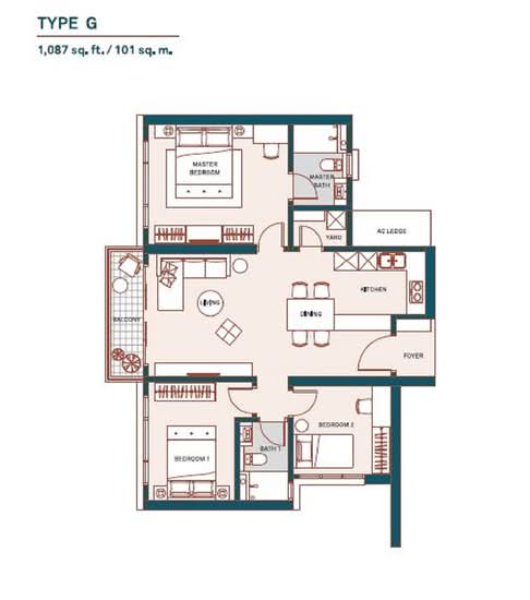 Muze @ PICC - Floor Plan - iProperty.com.my