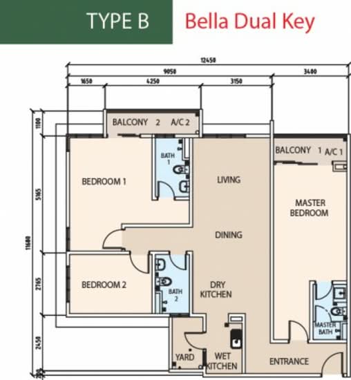 Hon Residensi @ City Garden Commercial Centre - Floor Plan - iProperty.com.my