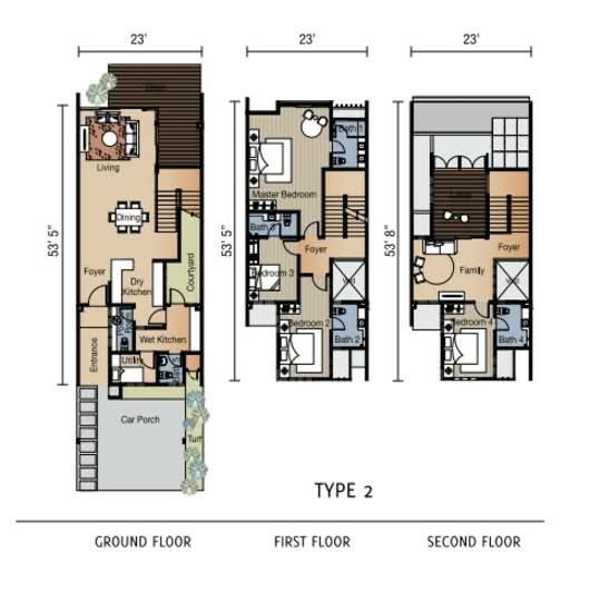 Schubert, Symphony Hills - Floor Plan - iProperty.com.my
