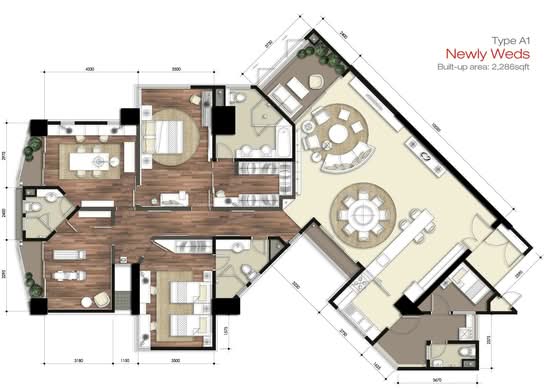 9 Bukit Utama Condominium - Floor Plan - iProperty.com.my
