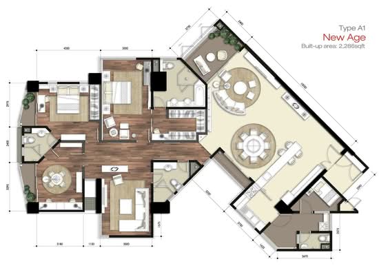 9 Bukit Utama Condominium - Floor Plan - iProperty.com.my