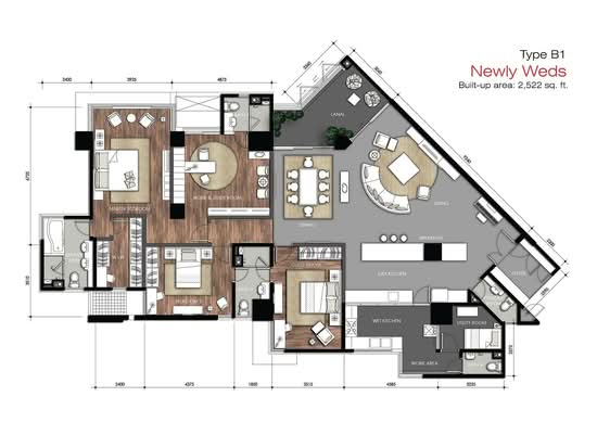 9 Bukit Utama Condominium - Floor Plan - iProperty.com.my