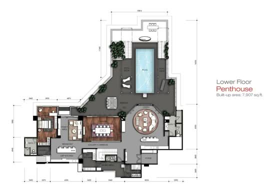 9 Bukit Utama Condominium - Floor Plan - iProperty.com.my